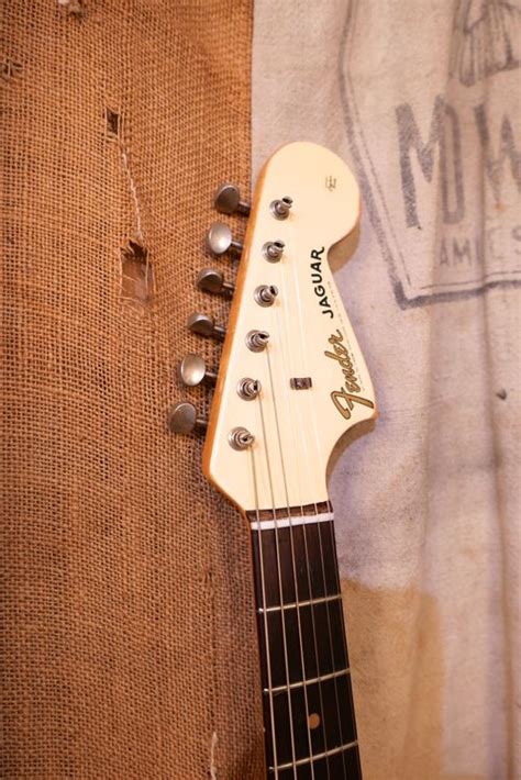 1964 Fender Jaguar White Refin Guitars Electric Solid Body