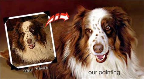 Hand Painted Pet Portraits From Your Favorite Photo
