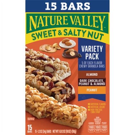 Nature Valley Variety Pack Sweet And Salty Nut Granola Bars 15 Ct 1
