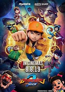 Boboiboy and his friends must protect his elemental powers from an ancient villain seeking to regain control and wreak cosmic havoc. BoBoiBoy Movie 2 - Wikipedia