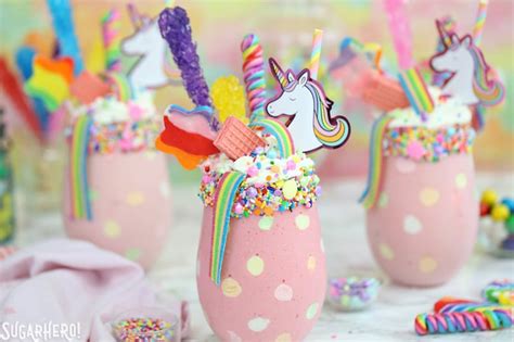 Unicorn Milkshakes Sugarhero