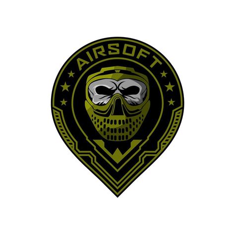 Airsoft Team Logo Skull Helmet 14536621 Vector Art At Vecteezy