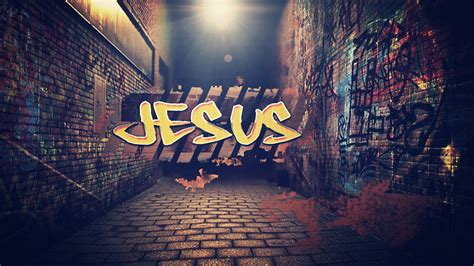 Jesus Graffiti For More Christian Wallpapers Visit Fac Flickr