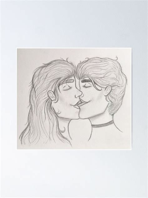 Pride Girls Kissing Poster For Sale By Emmalouize234 Redbubble