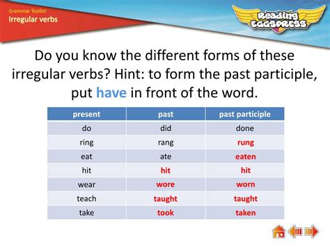 PPT - What are irregular verbs? PowerPoint Presentation - ID:2731429