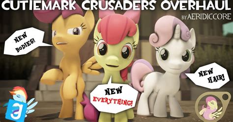 Equestria Daily Mlp Stuff New Sfmgmod Cmc Models Available For