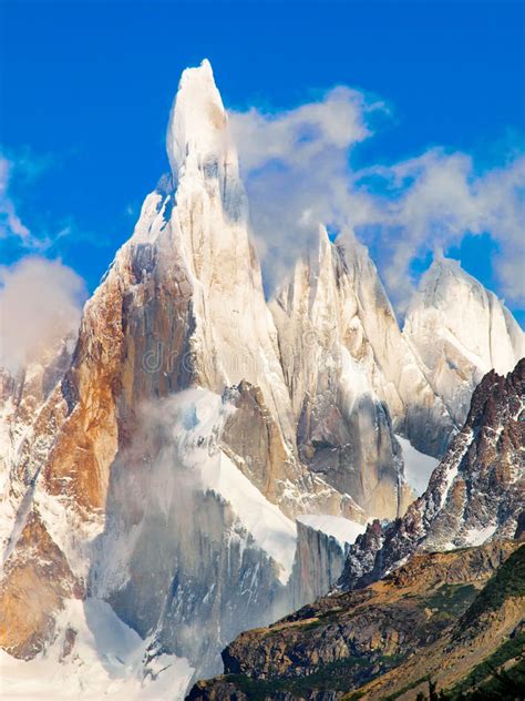Cerro Torre Stock Image Image Of Peaks Patagonia Beautiful 42416387