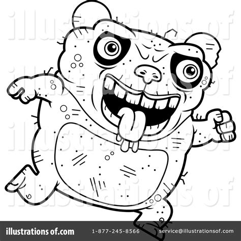 Ugly Panda Clipart 1129827 Illustration By Cory Thoman
