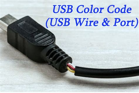 A Brief Introduction To Usb Color Code Usb Wire And Port Minitool