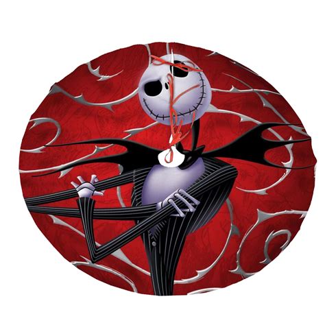 Jack Sally Skellington Skull Christams Tree Skirts Mat,Halloween Trick