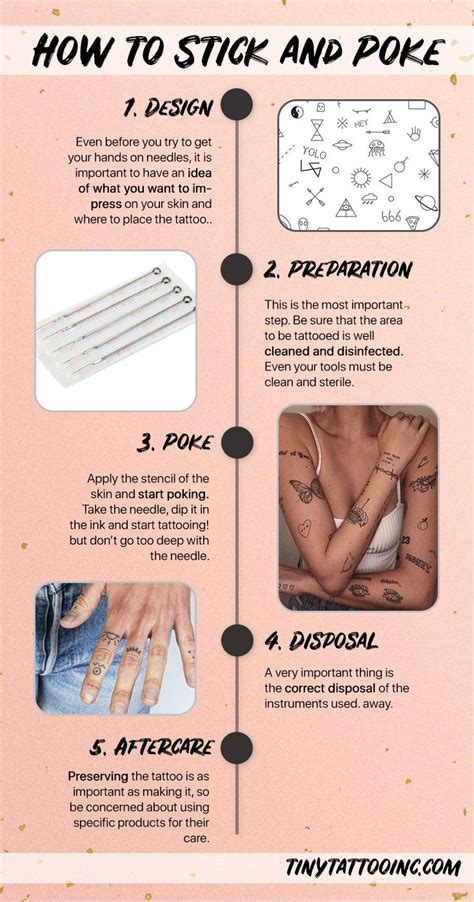 How To Do Stick And Poke Tattoos Tiny Tattoo Inc