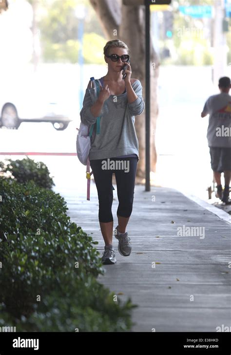 Julianne Hough Leaving The Gym After A Workout Featuring Julianne