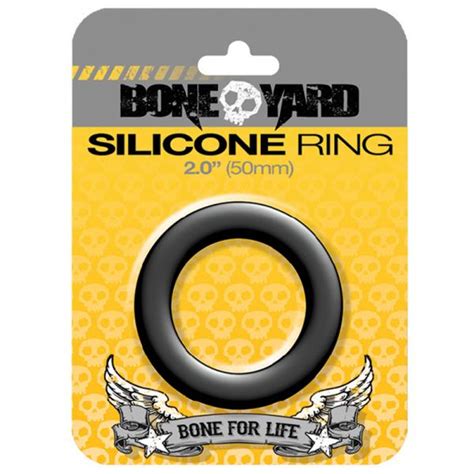 Boneyard Silicone Cock Ring 2 Inches Black On Literotica