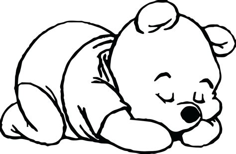 Baby Pooh Coloring Pages At Free Printable Colorings