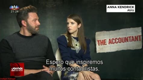 VÍdeo Nova Entrevista De Anna Kendrick Com Ben Affleck Para A Sic