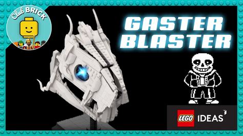LEGO Undertale Gaster Blaster Exclusive Look LEGO Ideas Feature YouTube