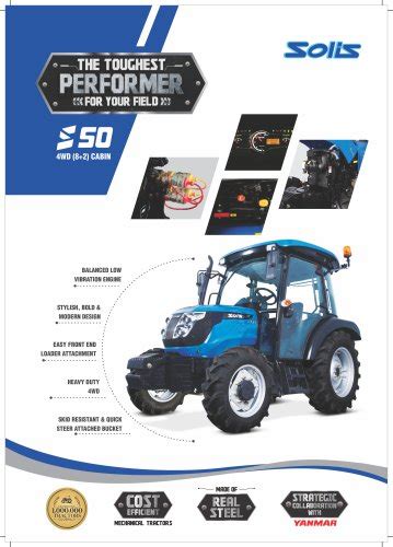 All Solis Tractors Catalogs And Technical Brochures