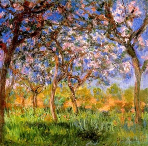 Claude Monet Giverny In Springtime 1900 Artist Monet Monet Art