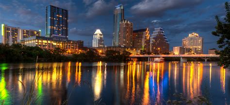 Austin Skyline Panorama Altered Perspectives