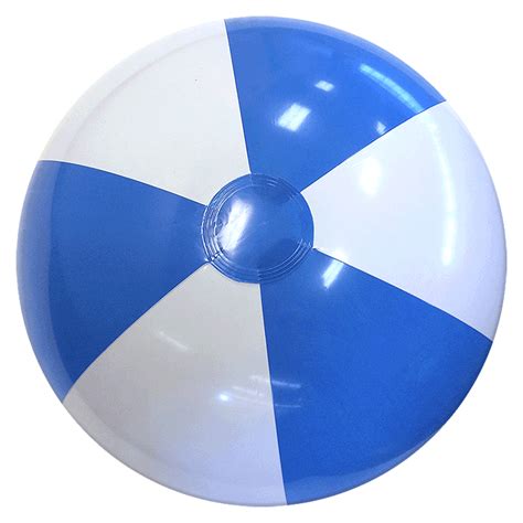 Beach Balls From Small To Giants 24 Inch Light Blue And White Beach Balls