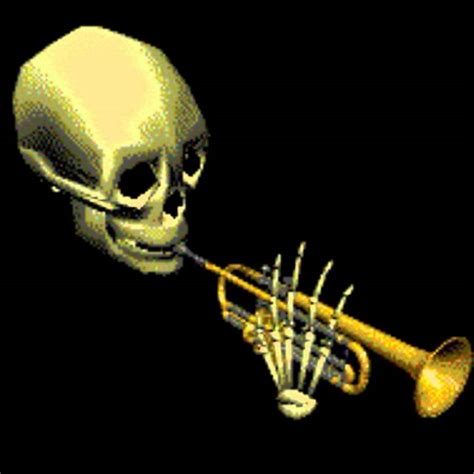 Skeleton With Trumpet Forum Avatar Profile Photo Id 111285