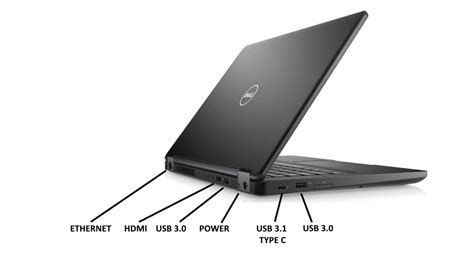 Dell Latitude 5480 Ports Side View Up And Running Technologies Tech