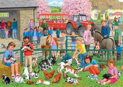 Create and share puzzles using your own photos. A Day at the Farm, 1000 Pieces, Jumbo | Puzzle Warehouse