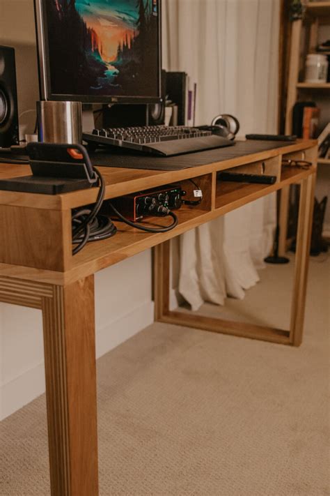 Diy Plywood Desk With 1 Sheet Of Plywood — Woodbrew