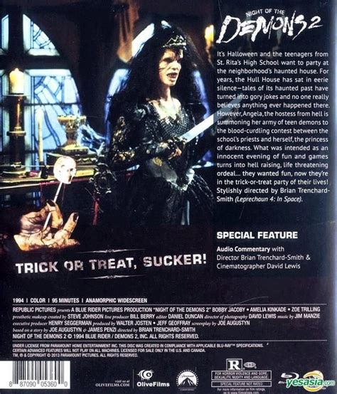 YESASIA Night Of The Demons Blu Ray US Version Blu Ray Christine Taylor