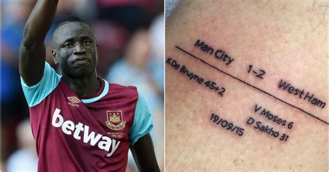 West Ham News Hammers Fan Gets Tattoo Of Manchester City Victory On