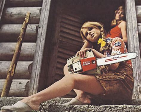 Fotostrecke 40 Jahre Stihl Kalender Mädchen und Maschinen Stuttgart