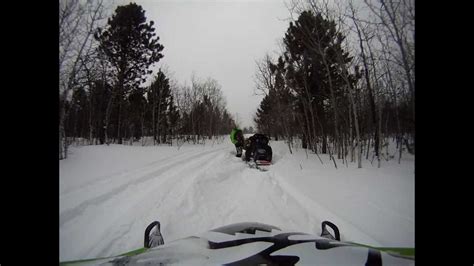 Back Trails Powder Snowmobiling In Trees Black Hills 2012 Youtube
