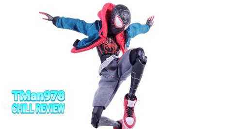 Mafex Spider Man Into The Spider Verse Miles Morales Figure