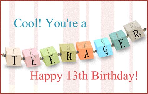 Greetings For 13th Birthday Happy Birthday Wishes And Images