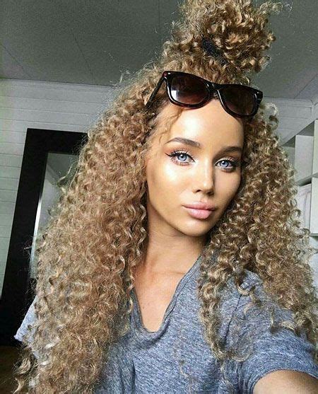 Perm Natural Curly Crochet White Spiral Perms Long Girl Permed