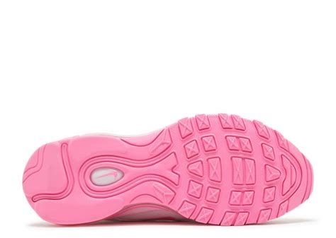 Wmns Air Max 97 Se Chenille Swoosh Pink Foam Nike Fj4549 100 White Pink Foam Pink Spell