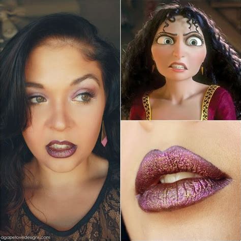 Agape Love Designs Tangled S Villain Mother Gothel Inspired Makeup Disney Villains Makeup