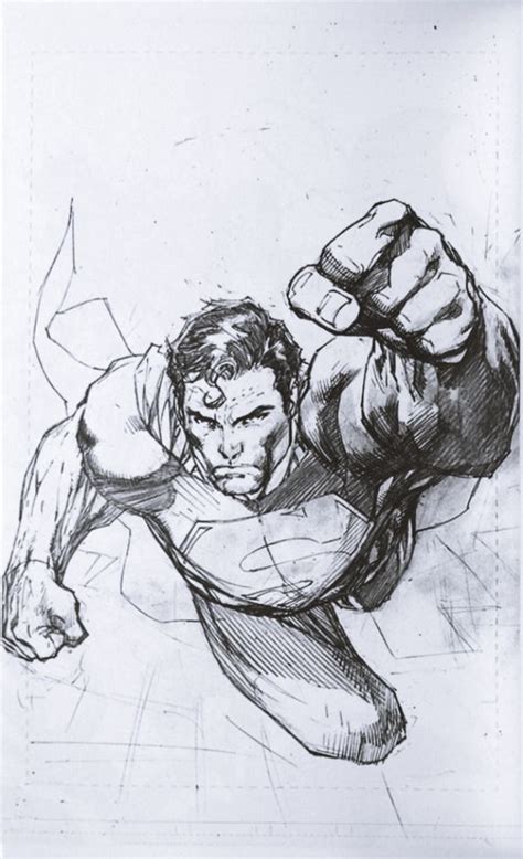 40 Magical Superhero Pencil Drawings Bored Art Superman Art Jim