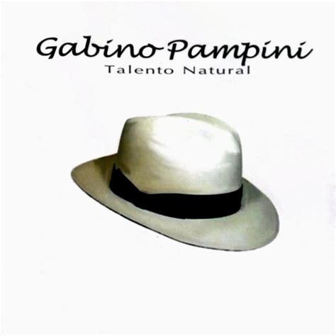 Carátula Frontal de Gabino Pampini Talento Natural Portada