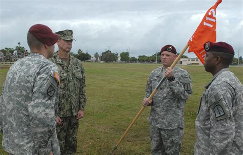 112th Signal Detachment Welcomes New Commander Homestead Air Reserve