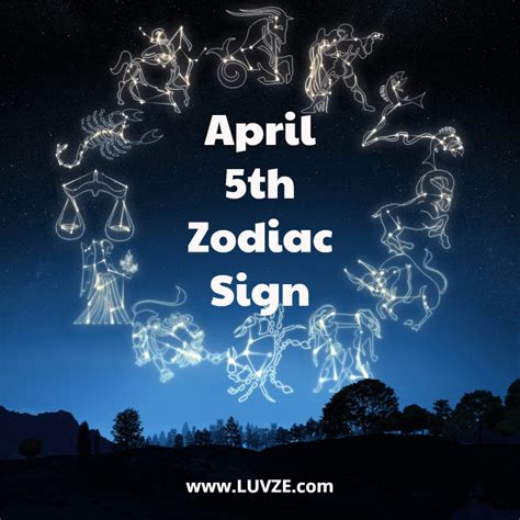 What your zodiac sign's symbol says about you. April 5 Zodiac Sign: Birthday Horoscope, Personality, Love ...