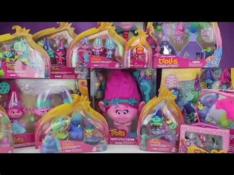Trolls Mega Toy Haul Unboxing Mania From Dreamworks New 2016 Movie