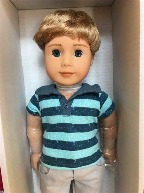 American Girl Truly Me 74 Boy Doll And Book Great Friend Of Logan New