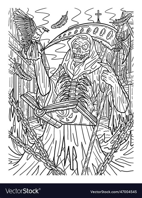 Steampunk Grimm Reaper Coloring Page Steampunk Coloring Pages For The Best Porn Website