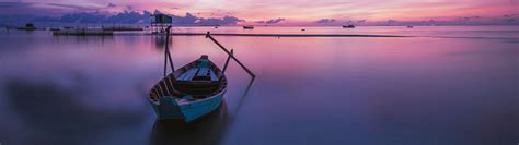 Phu Quoc Island Wallpaper 4k Sunrise Vietnam Purple Sky Scenery