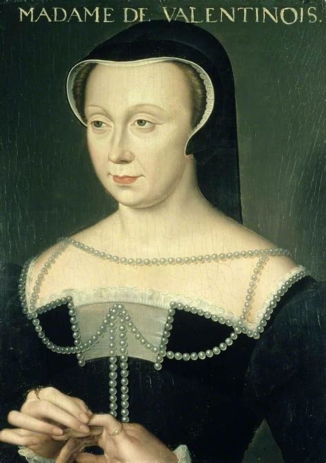 Diane De Poitiers 1499 1566 Duchess Of Valentinois Painting By Francois