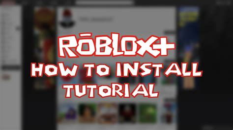 How To Install Roblox Weijolo