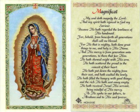 Holy Cards Our Lady Of Guadalupe Card