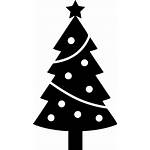 Tree Christmas Vector Svg Silhouette Icon Clipart
