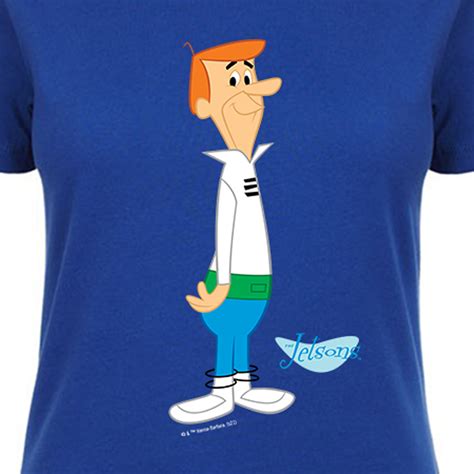 The Jetsons George Jetson Womens Short Sleeve T Shirt Warner Bros Shop